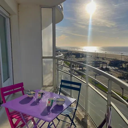 Appartement Studio moderne avec balcon, face mer, jusqu'à 4 personnes - FR-1-323-431